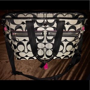 NWOT - Authentic Coach Signature Canvas Tote